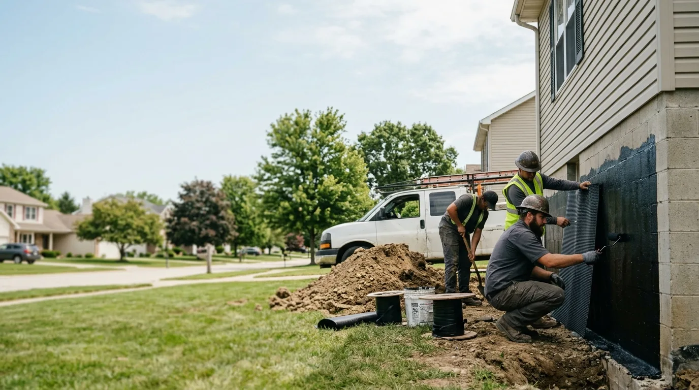 Basement Waterproofing in Liberty, IL near me
